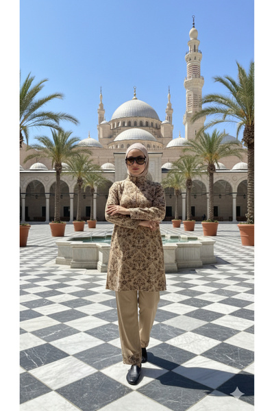 Vivezza Elena Desen Cotton Women's Hajj and Umrah Clothing