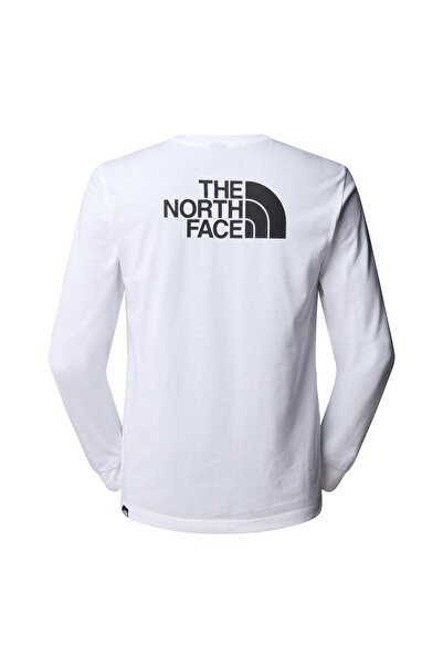 THE NORTH FACE Ανδρικό μπλουζάκι L/S EASY NF0A8A6FFN41 Λευκό-XS