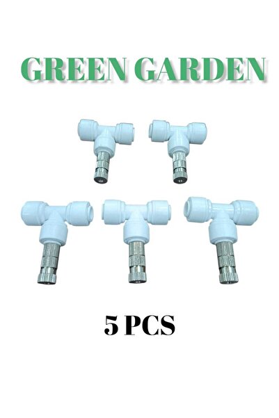 Genaric 5 قطع من فوهة الرذاذ (0.2mm) الخاص بترطيب الاجواء مع قسام التوصيل الخ...