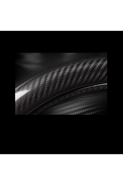 OEM Husa Volan Premium din Piele Naturala Neagra Perforata, cu Ac si Ata Neagra pentru Cusut