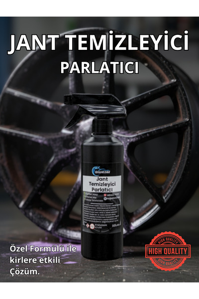 EngCar Care Jant Temizleyici Sprey - A Kalite Balata Tozu ve Demir Tozu Temizleme Spreyi 500Ml