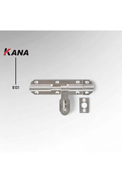 KANA قفل باب بسحاب من الألومنيوم مقاس 4 بوصات للأبواب الكبيرة والأقفاص