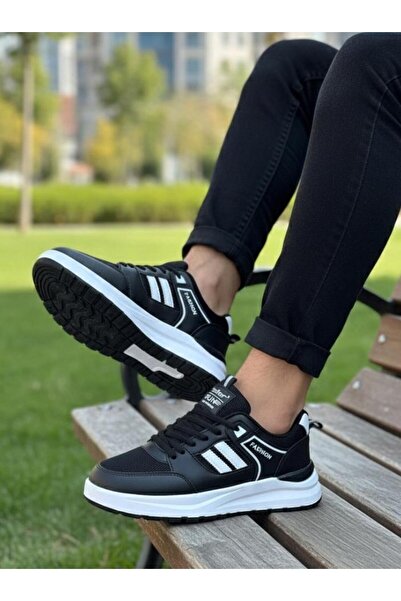 Roller Pantofi sport Anorak Fuspetli pentru bărbați - Negru Alb