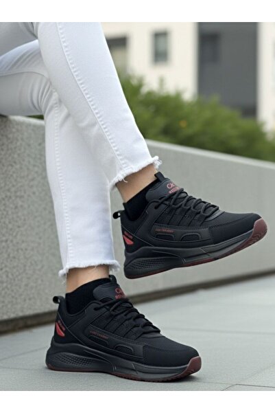 Roller Unisex voděodolná sportovní obuv Fuspetli - černo červená