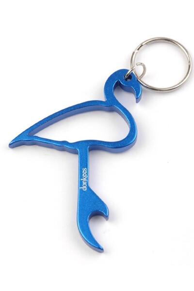 Donkess Donkees Flamingo Şişe Açacağı Anahtarlık Dnk3465 Tek Renk-STD