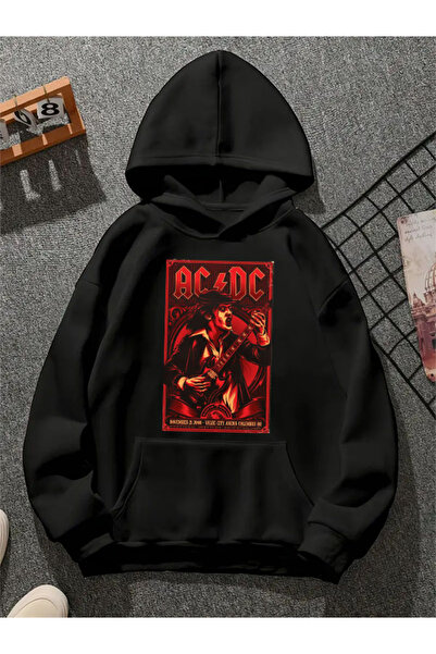 COMVİCHO سترة acdc2 مطبوع للجنسين