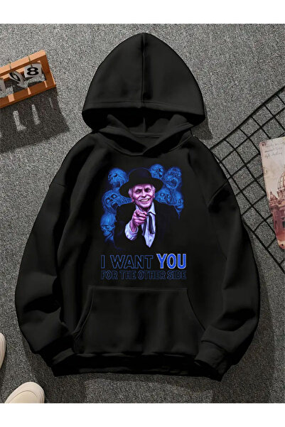 COMVİCHO I Want You Printed Unisex Sweatshirt