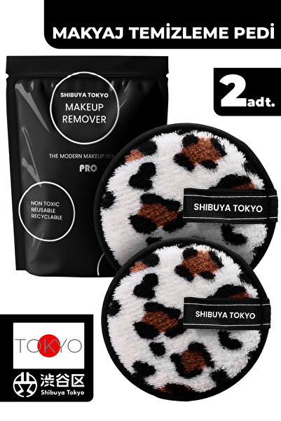 SHIBUYA 2’li Set Tekrar Kullanılabilir Makyaj Temizleme Pedi – Nazik Temizlem...