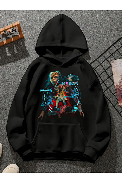 COMVİCHO Megan Printed Unisex Sweatshirt