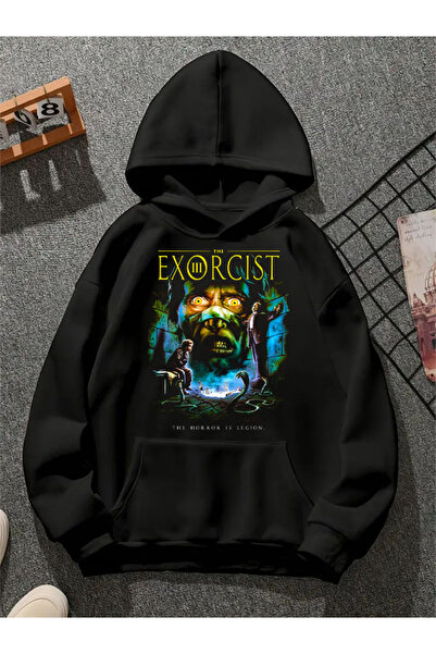 COMVİCHO سترة The Exorcist مطبوع للجنسين