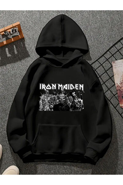 COMVİCHO سترة MAIDEN82 مطبوع للجنسين