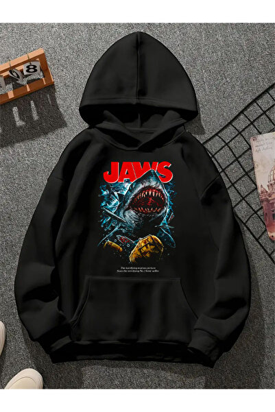 COMVİCHO سويت شيرت جاوز مطبوع للجنسين