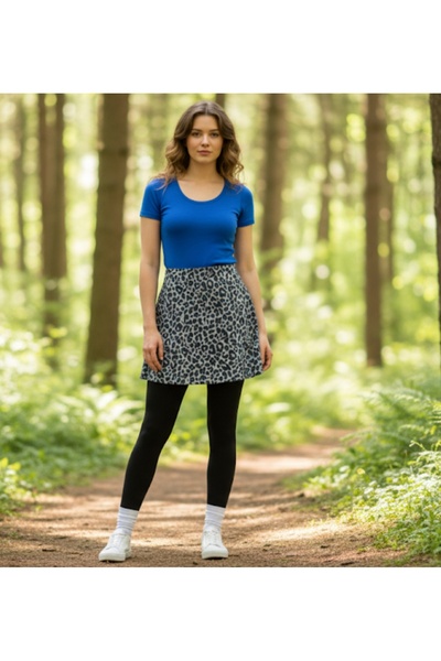 Neşe Erim İçlik etek, sweatshirt altı etek,tayt üzeri kıss etek