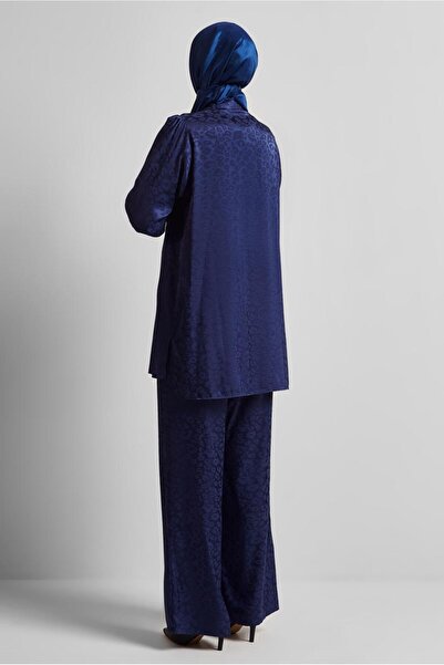 Alvina Jacquard Satin Pants Suit 45580