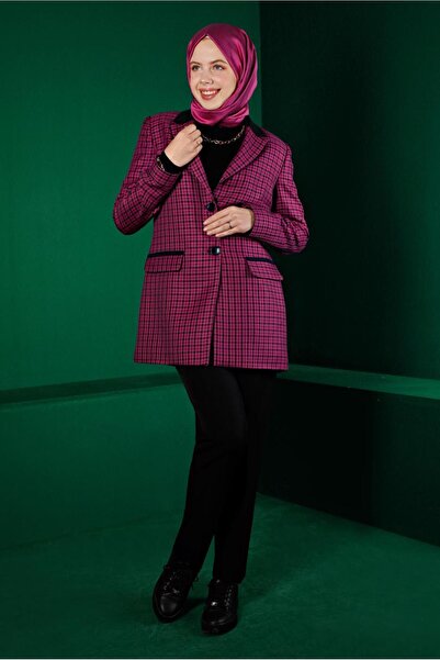 Alvina Plaid Patterned Double Pants. Team 30302