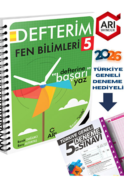 Arı Yayıncılık Arı 5. Sınıf Fen Bilimleri Akıllı Defter