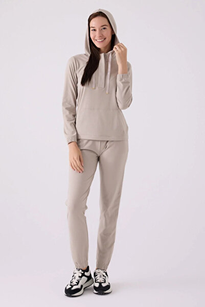 Pierre Cardin Women's Brown Long Sleeve Pajama Set