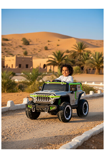 CAR Electric 4WD With 2Motors &12V4.5A Battery, RC 29-F593-GREY