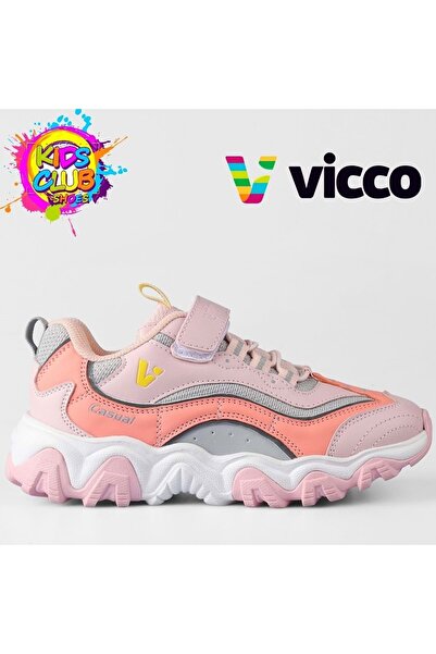 Vicco Pantofi sport ortopedici pentru copii Pote D-lites PUDRA