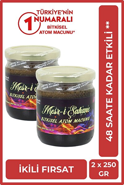 Genel Markalar Mesr-i Şahane Bitkisel Atom Macunu 2x250 gr İkili Set