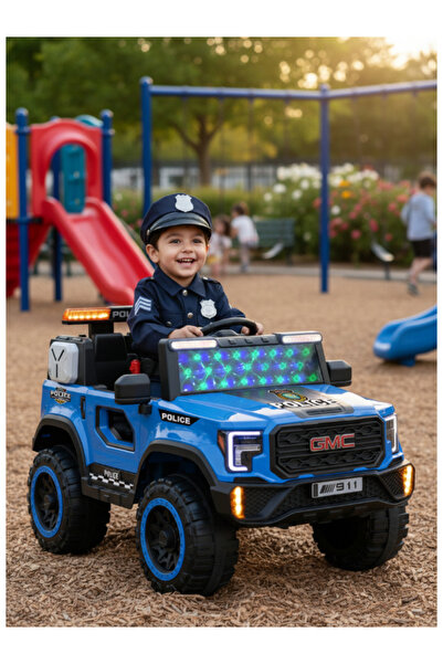 CAR سيارة كهربائية رباعية الدفع بمحركين وبطارية 12 فولت 4.5 أمبير، RC 29-F538...