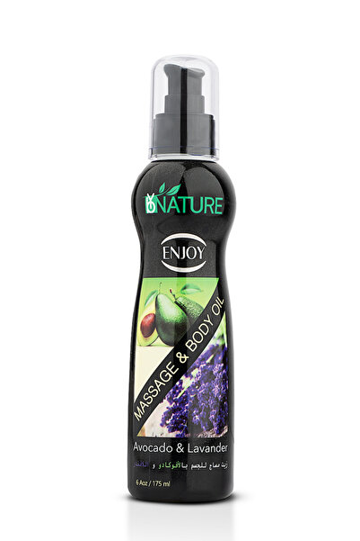 Enjoy Avocado & Lavender Massage Oil 175ml – Nourishing & Relaxing Care for A...
