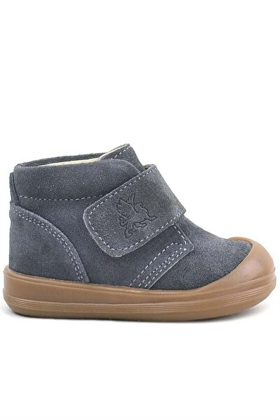 Rakerplus Yoohoo Genuine Leather Smoked Velcro Unisex Baby Boots