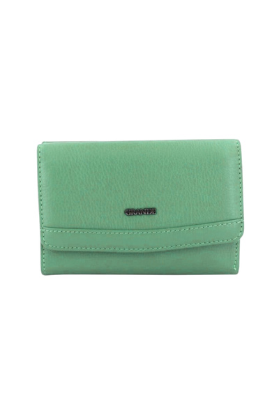 MFT Leather Design Genuine Leather Wallet | Grande 2620 - Water Green