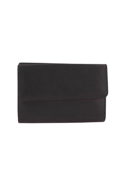 MFT Leather Design Genuine Leather Wallet | Grande 2620 - Black