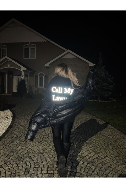 - Call My Lawyer Reflektörlü Sweatshirt