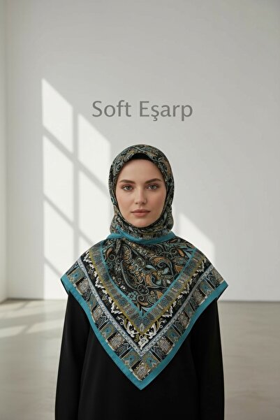 Onur Scarf - Women's Cotton Ethnic Patterned Soft Scarf