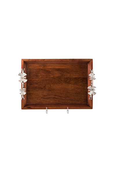 Dania Rectangular wooden tray, size 27 x 38 cm