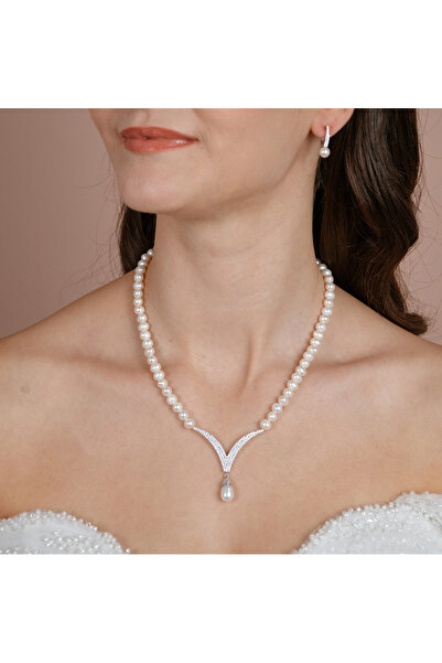 İLK İNCİ TAKI Gerçek Doğal İnci Set – ST0101