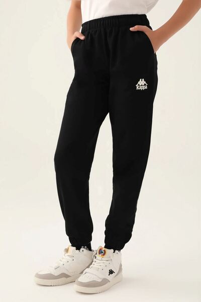 Kappa 5-16 Years Licensed Unisex Children's Pants-Black