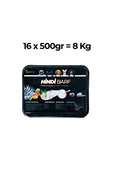 BARFTR Atom Hindi Barf 4 Kg Köpek Maması