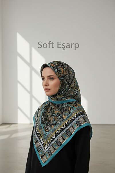 Onur Scarf - Women's Cotton Ethnic Patterned Soft Scarf