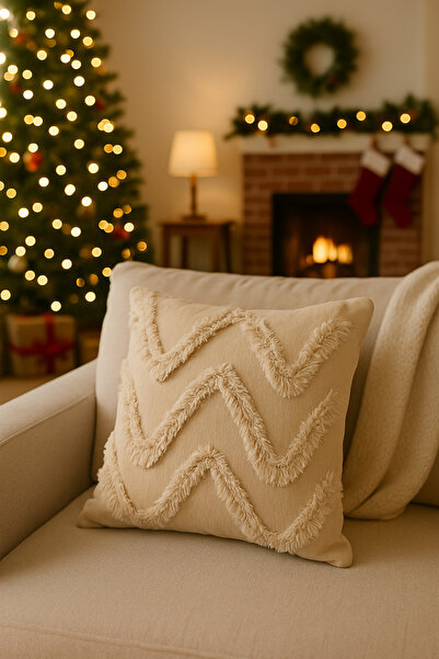 Uğur Home Ev Tekstili Polštář s peřím a vzorem - 40x40 cm Stylový a pohodlný ...