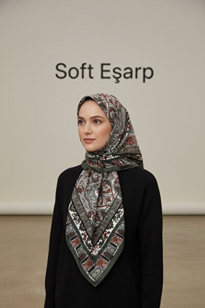 Onur Φουλάρι - Γυναικείο Μαλακό Φουλάρι με Βαμβακερό Εθνοστικό Σχέδιο