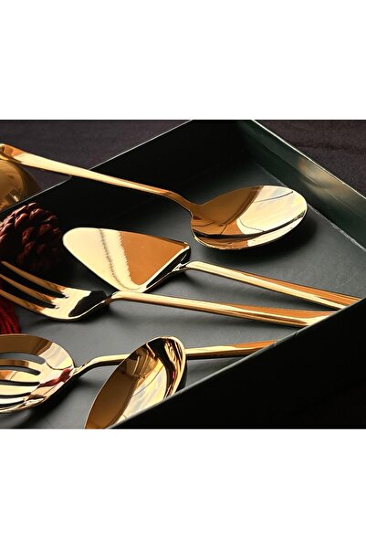 Arsel Miray Mini Gold Sos & Servis Takımı Sade 304 Kalite 5 Parça