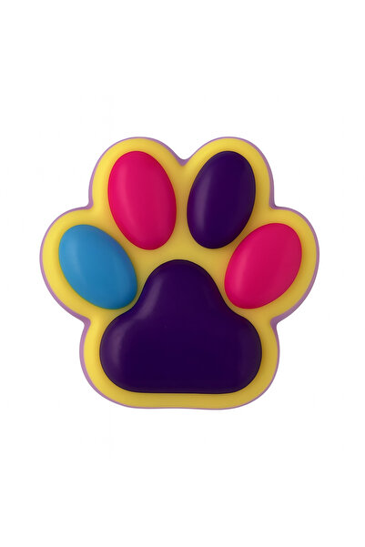 The Hub Jucarie Antistres Squishy, cu Revenire Lenta, Labuta de Pisica Pufoasa, 8.5 x 7.5 cm, Ambalaj