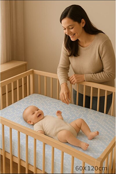 Eworld مرتبة سرير أطفال VTERLY، 120 × 60 سم، 10 سم من إسفنج الذاكرة، غطاء قاب...