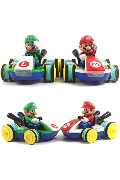 TOY GARDEN Simulation of Mario Racing Character Remote Control Car - RC Toy with LED Wheels
