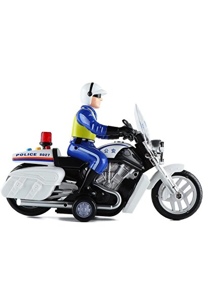 TOY GARDEN Police Motorcycle Simulation Model | Realistic Display Motorcycle for Gifts & Collectible