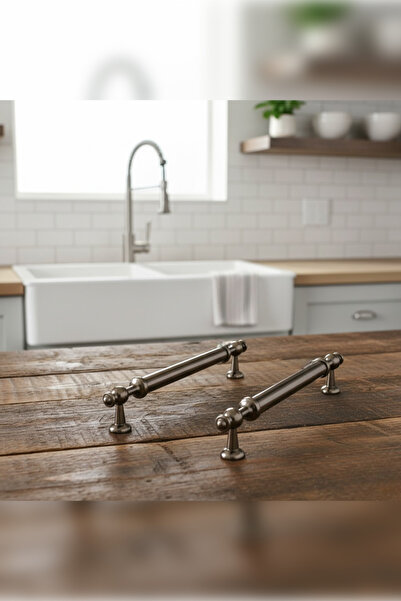 MH MiniHediye Generation Bronze Metal Handle 160 Mm- 16 cm Furniture Kitchen Drawer Cabinet Wardrobe Handles Handle Handle