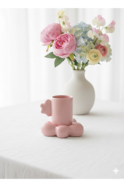 Deniz Kızı Seramik Cloud Cup / Handmade Ceramic Turkish Coffee Cup