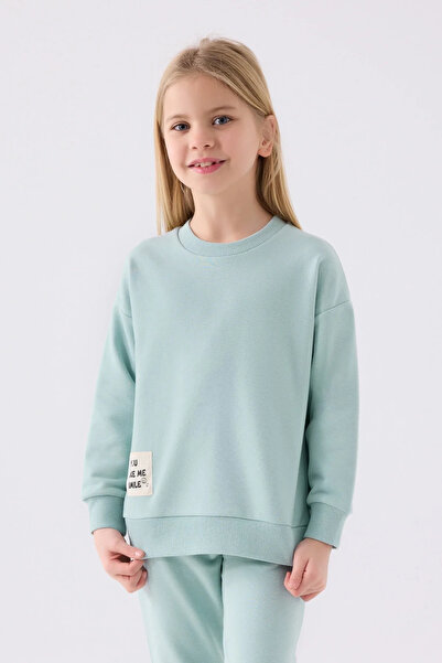 Rolypoly Girl's tracksuit - water green