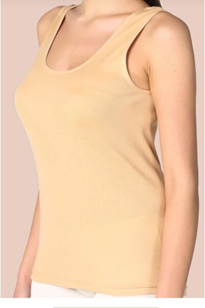 Tutku kadın atlet geniş askı ribana tekli