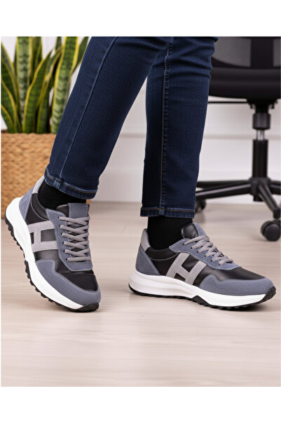 DETECTOR 100% Genuine Leather Eva Sole Sporty and Stylish Men's Casual Shoes Iron