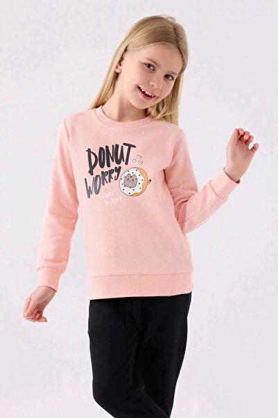 Rolypoly Girl's Pink Tracksuit Set