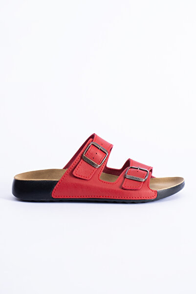 POLOMİA Alexandra Women's Orthopedic Flexible Comfort Comfortable Lightweight Poly Sole Daily Double Strap Sandals Slippers